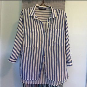 Zara striped top